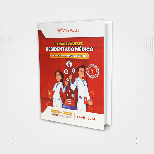 Banco de exámenes: Residentado Médico edición 2024 (Clasificado por segmentos y temas)