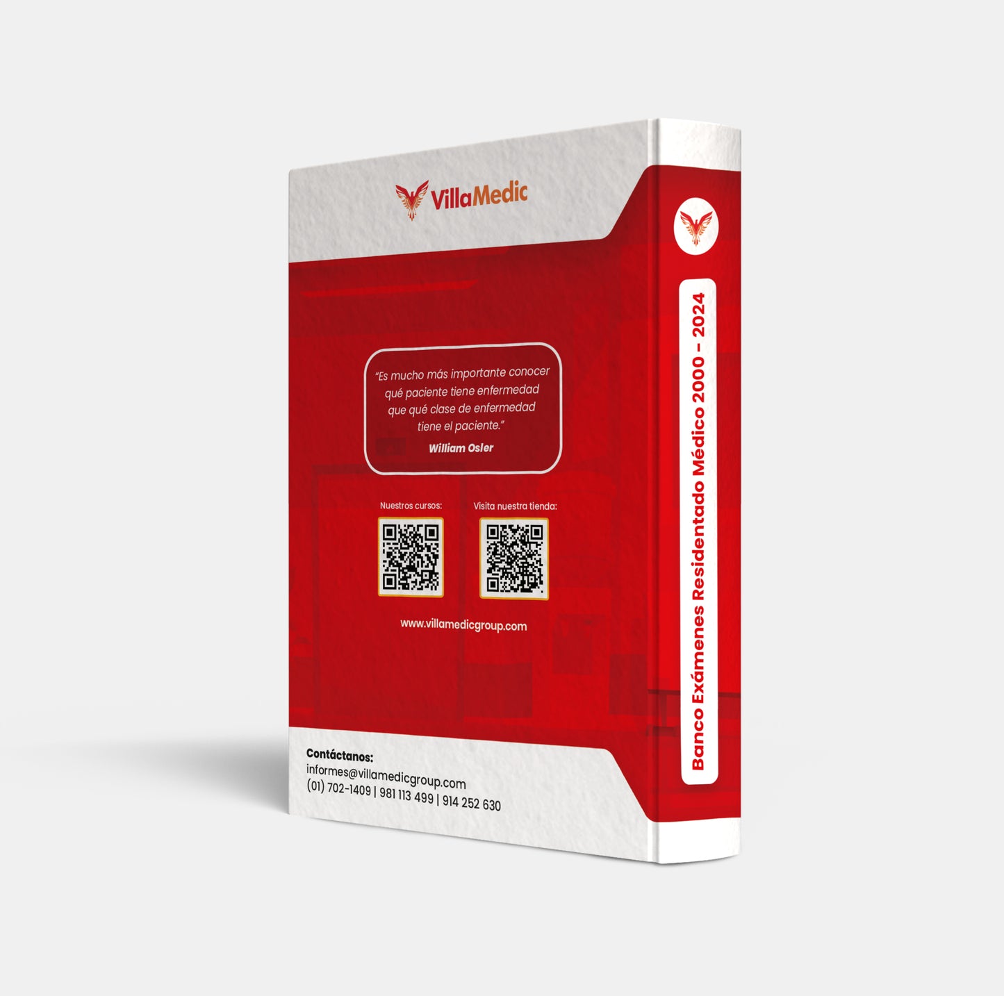 Banco de exámenes: Residentado Médico edición 2024 (Clasificado por segmentos y temas)